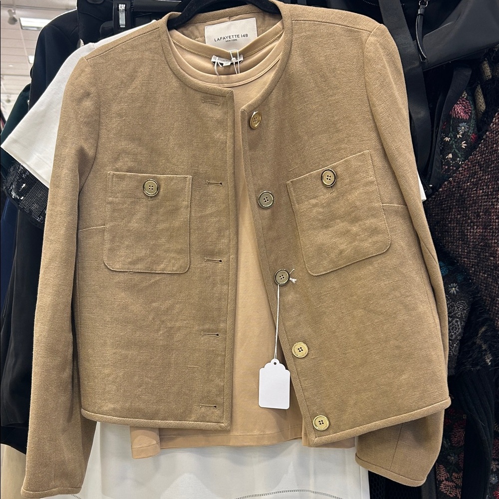 Lafayette 148 New York Camel Blazer nwt 1398